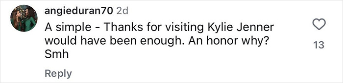 Restaurant Owners Brutally Slammed For 'Honoring' Kylie Jenner After Her Visit