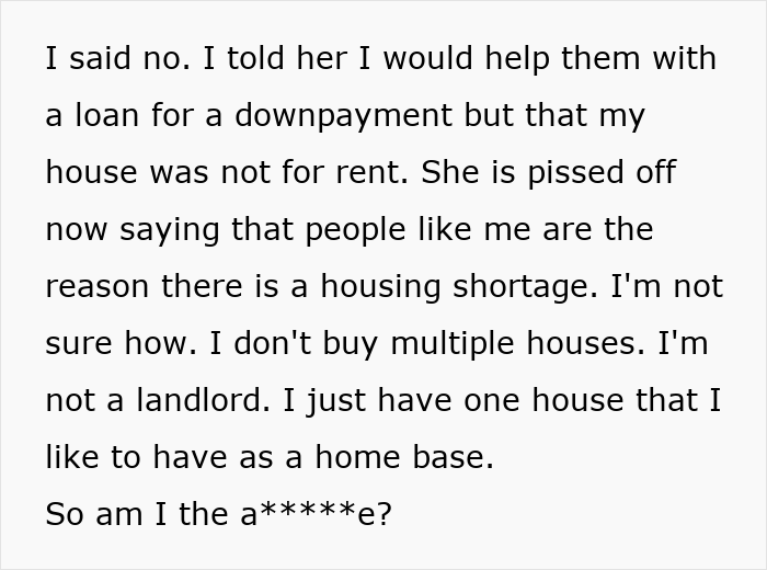 "I'm Not A Landlord": Guy Refuses To Give His Home To Sister And Her Family