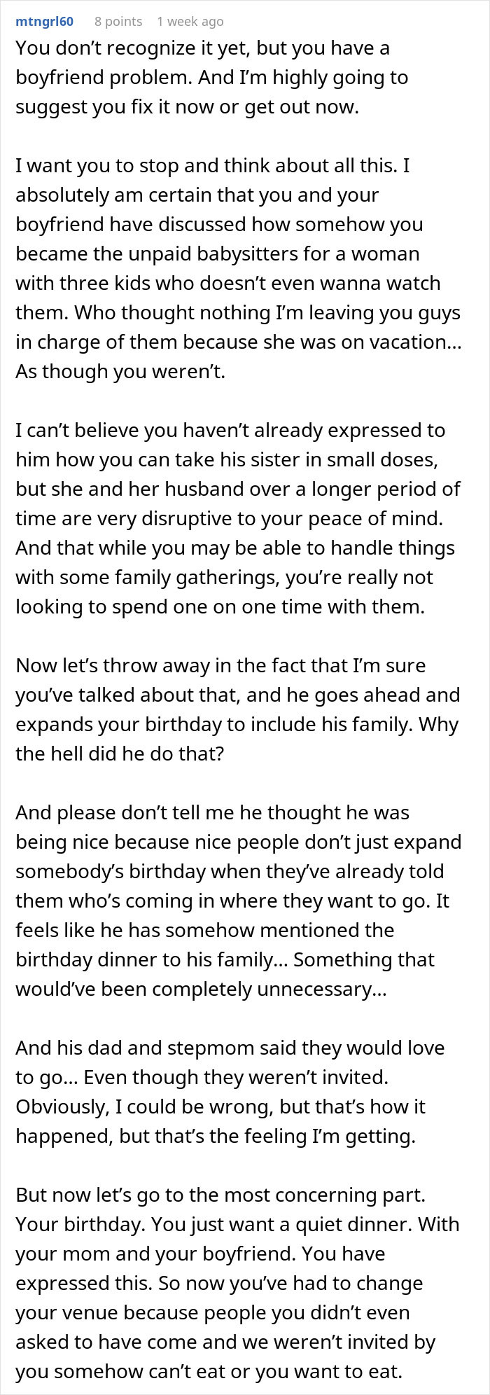 Woman Worried Her “Loud” SIL Will Ruin Her Birthday Dinner, Gets A Surprising Twist