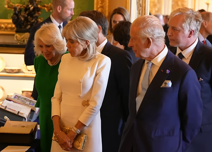 Brigitte Macron and Kate Middleton engaged in conversation during France visit, spotlighted by lip reader analysis. Brigitte Macron and Kate Middleton engaged in conversation during France visit, spotlighted by lip reader analysis.