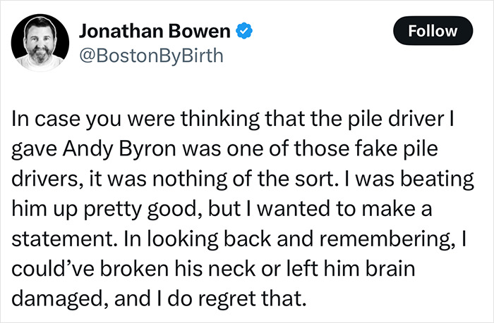 Screenshot of a tweet discussing a violent school story involving a sociopath CEO and a cheating scandal at a Coldplay concert.
