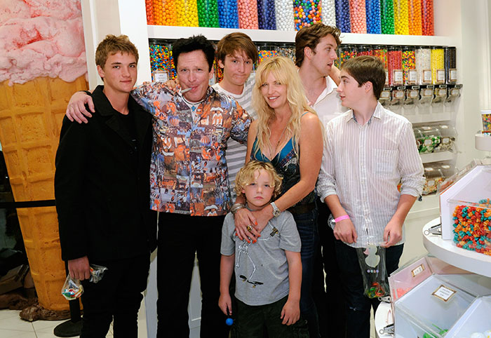Michael Madsen with family at a colorful candy store, capturing a heartfelt moment after actor Michael Madsen&rsquo;s passing.