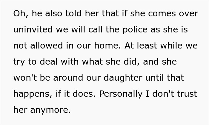 Text post describing family drama involving an entitled grandma who stole grandson&rsquo;s ashes causing conflict.