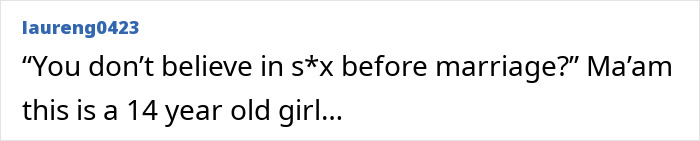 Text post showing a user reacting to reporters questioning Miley Cyrus about her intimate life at age 14.