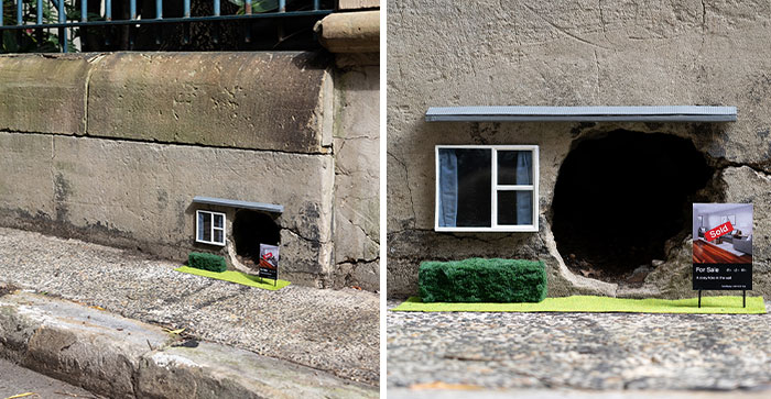 Artist Brings Humor To The Streets With Tiny, Hidden Street Art Scenes (20 New Pics)