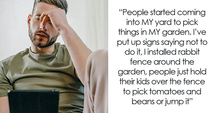 Person Told To ‘Share’ After Getting Mad At Garden Thieves, Comes Up With Solution