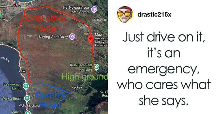 “Rich People Are Shameless”: Oprah At The Center Of Controversy Over Use Of Her Private Road