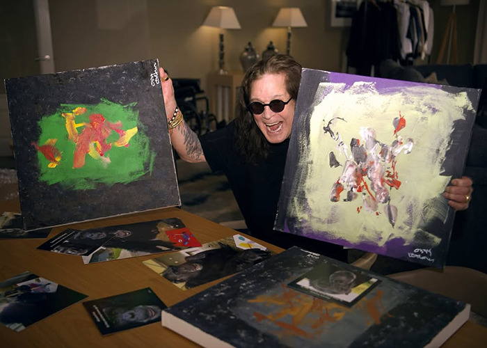 "That's Metal ASF": Ozzy Osbourne Teams Up With Chimps To Create Abstract Art For A Noble Cause