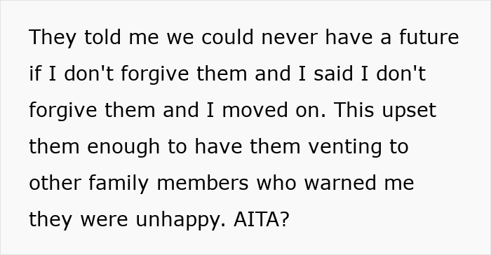 Text about parents treating bio son like trash while favoring adopted kids and seeking forgiveness without apologizing. - 21