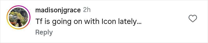 Screenshot of a social media comment reacting to a cruise incident involving a passenger flipping over an infinity pool edge.