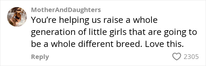 Screenshot of a social media comment praising Ilona Maher's response to Kate Moss’ quote about being skinny. - 4