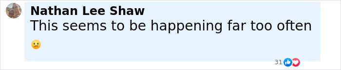 Comment by Nathan Lee Shaw expressing concern about the frequent occurrence of incidents involving babies left in cars. Comment by Nathan Lee Shaw expressing concern about the frequent occurrence of incidents involving babies left in cars.