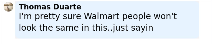 User comment on Walmart and swimsuit, discussing Sofia Vergara's $30 skimpy swimsuit from Walmart. User comment on Walmart and swimsuit, discussing Sofia Vergara's $30 skimpy swimsuit from Walmart.