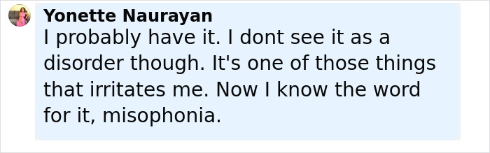 Experts Say That People Who Get Irritated By Various Sounds Might Simply Have A Specific Disorder