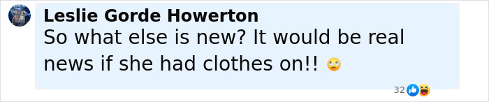 Comment by Leslie Gorde Howerton reacting to Kanye West snapping pics of newly blonde Bianca Censori in sheer nightie. Comment by Leslie Gorde Howerton reacting to Kanye West snapping pics of newly blonde Bianca Censori in sheer nightie.