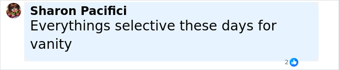 Comment on social media criticizing vanity, related to cosplayed faith for a man influencer makeover controversy. Comment on social media criticizing vanity, related to cosplayed faith for a man influencer makeover controversy.