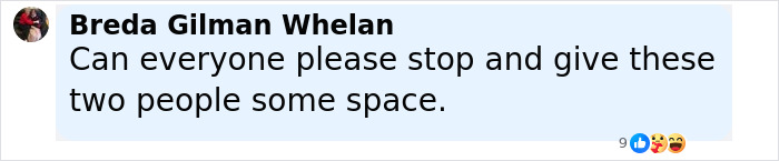 Comment by Breda Gilman Whelan asking everyone to stop and give two people some space after viral HR executive quits job at astronomer. Comment by Breda Gilman Whelan asking everyone to stop and give two people some space after viral HR executive quits job at astronomer.