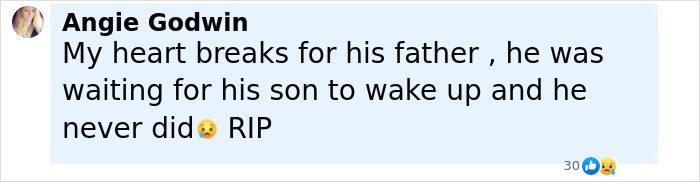Comment from Angie Godwin expressing sorrow for the Sleeping Prince of Saudi Arabia after two decades in coma. Comment from Angie Godwin expressing sorrow for the Sleeping Prince of Saudi Arabia after two decades in coma.