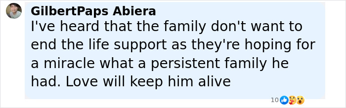Comment by GilbertPaps Abiera about the Sleeping Prince of Saudi Arabia and the family's hope for a miracle. Comment by GilbertPaps Abiera about the Sleeping Prince of Saudi Arabia and the family's hope for a miracle.