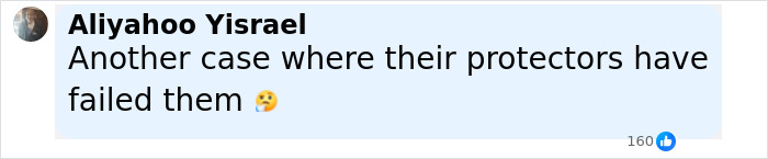 Comment on social media expressing concern over failed protection for a 3-year-old boy in temporary foster care. - 4