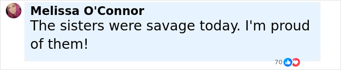 Screenshot of a social media comment praising the sisters, related to unsealed docs after Bryan Kohberger's sentencing. - 25