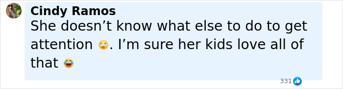 Comment criticizing Jennifer Lopez for simulating explicit moves in a raunchy show, calling it cheap attention-seeking.