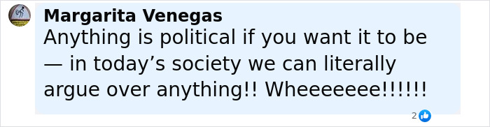 Comment from a Gen Z influencer facing backlash for claiming Pilates supports the patriarchy, displayed in a social media post.