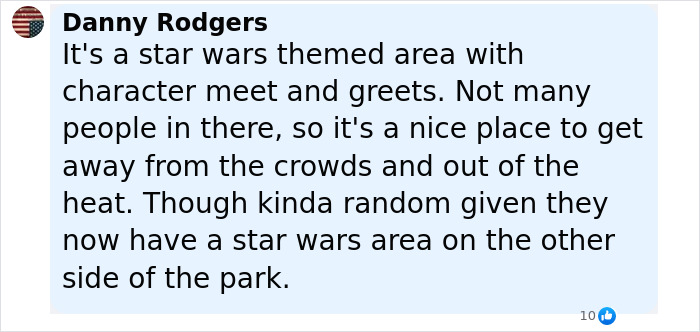 Star Wars themed Disneyland attraction with few visitors, known as the most outdated land and considered an eyesore now.