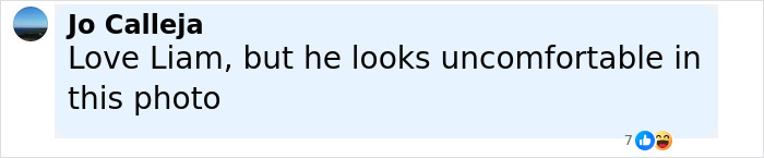 Pamela Anderson and Liam Neeson showing affection and close interaction on the latest red carpet event.