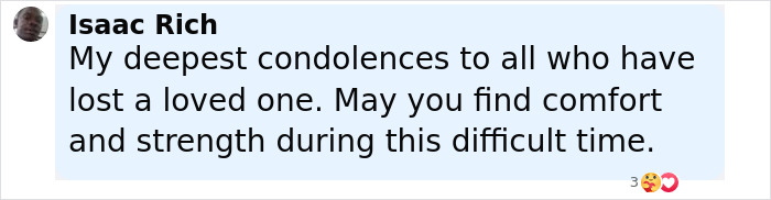 Comment expressing condolences to those who lost loved ones after ferry sank off Bali, with fear and missing people.