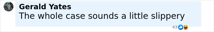 Comment by Gerald Yates saying the whole case sounds a little slippery, reacting to Diddy's trial chaos and jury note after deliberations.