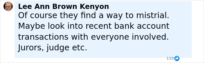 Commenter Lee Ann Brown Kenyon discussing mistrial and jury actions during Diddy's trial as judge receives surprise note.