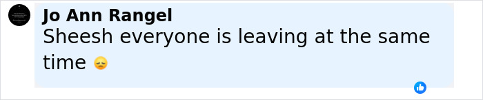 Comment on social media post expressing sadness about multiple departures, related to legendary jazz musician passing away at 84. - 12