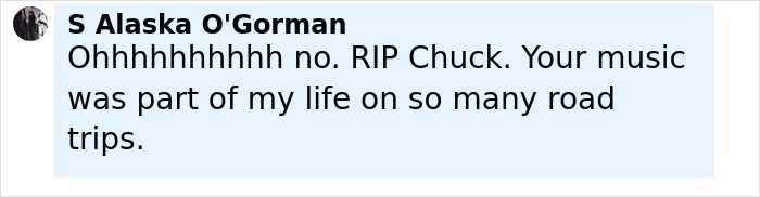 Screenshot of a social media comment mourning the death of a legendary jazz musician at age 84. - 25