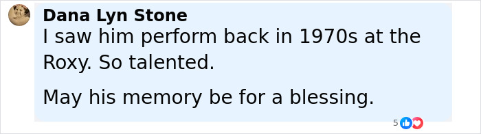 Comment on social media praising legendary jazz musician’s talent and honoring his memory after passing at 84. - 18