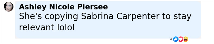 Comment from Ashley Nicole Piersee criticizing Jennifer Lopez for simulating x-rated moves during a raunchy show.