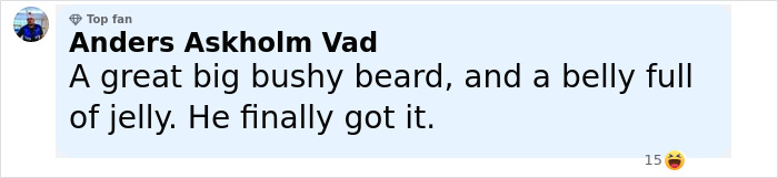 Screenshot of a fan comment roasting Hagrid&rsquo;s first look in the upcoming Harry Potter series.