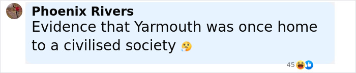 Comment on social media about historical findings from highway construction revealing Roman Empire and Iron Age evidence. Comment on social media about historical findings from highway construction revealing Roman Empire and Iron Age evidence.
