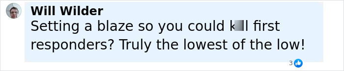 Social media comment condemning Idaho teen sniper's ominous Instagram story targeting first responders.