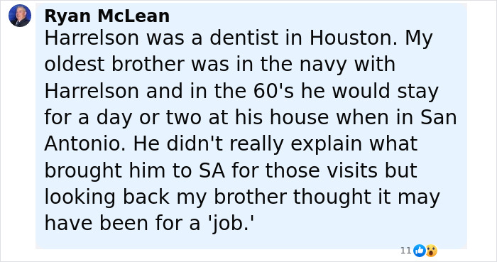 Text post revealing Woody Harrelson fans stunned after learning about his dad who was a Houston dentist. Text post revealing Woody Harrelson fans stunned after learning about his dad who was a Houston dentist.