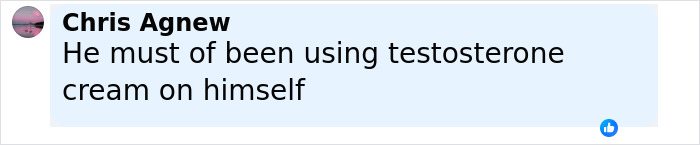 Screenshot of a Facebook comment discussing testosterone cream in relation to baby girl develops micropenis after skin-to-skin contact with dad. - 28