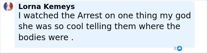 Comment by Lorna Kemeys discussing a woman revealing why she lived with deceased parents for 4 years. - 9