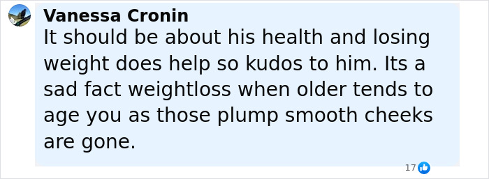 John Goodman discussing his drastic 200-lb weight loss and reflecting on how he looks better with the weight on.