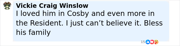 Comment on social media expressing disbelief and sympathy related to the second victim revealed in tragic accident involving Malcolm-Jamal Warner.