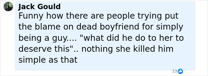 Comment by Jack Gould about a reality star charged with murder after boyfriend&rsquo;s headless body discovered at their home.