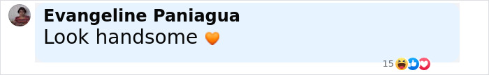 Comment saying Look handsome with an orange heart emoji, highlighting Barron Trump&rsquo;s luxury-filled childhood in the spotlight.