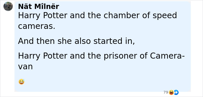 Comment about Emma Watson in Harry Potter parody, referencing legal trouble and a two-year ban SEO keywords. - 13