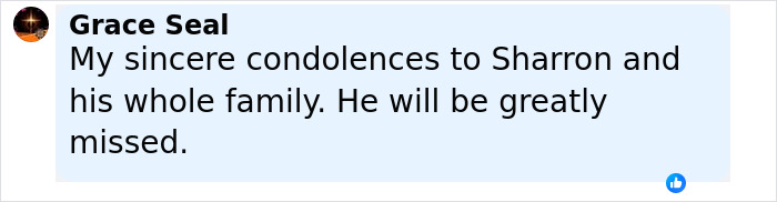 Comment expressing sincere condolences and mourning in statements related to Black Sabbath and Ozzy's passing.