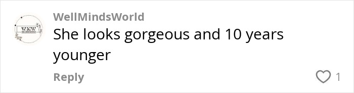 Comment on social media reading she looks gorgeous and 10 years younger discussing Lindsay Lohan&rsquo;s fresh-faced glow.