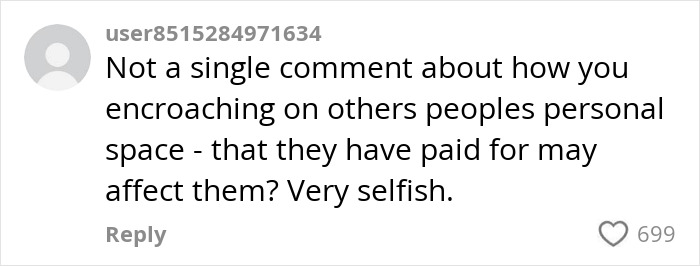 Comment calling proud plus-size traveler selfish for not booking 2 airline seats and encroaching on others&rsquo; personal space.